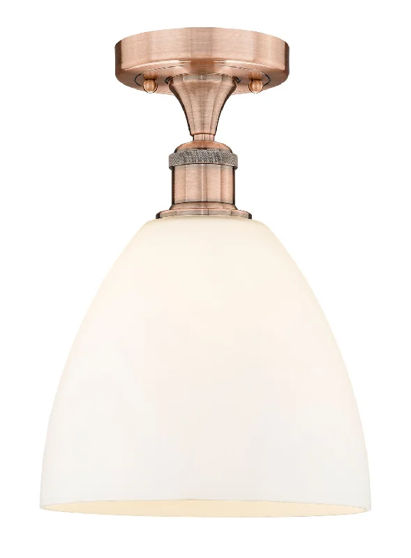 Industrial Lighting for Chemical PlantsEdison One Light Semi-Flush Mount