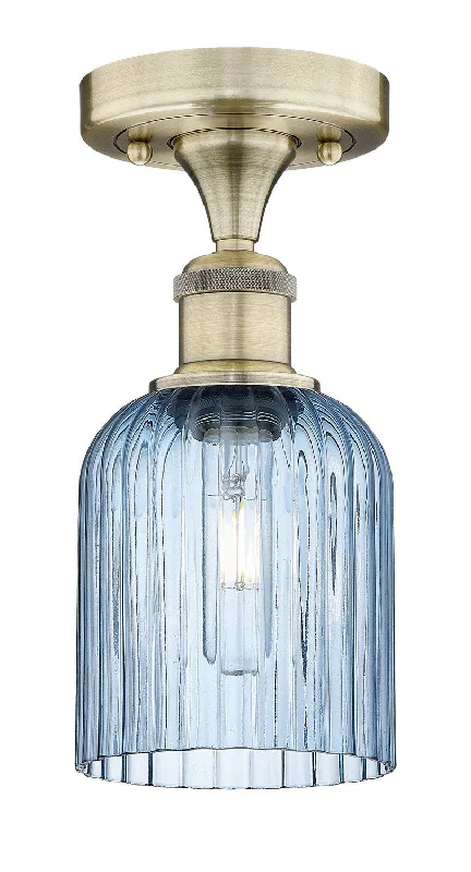 Industrial Lighting for Chemical PlantsEdison One Light Semi-Flush Mount