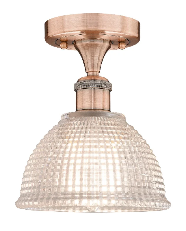 Durable Industrial Lighting for Harsh EnvironmentsEdison One Light Flush Mount