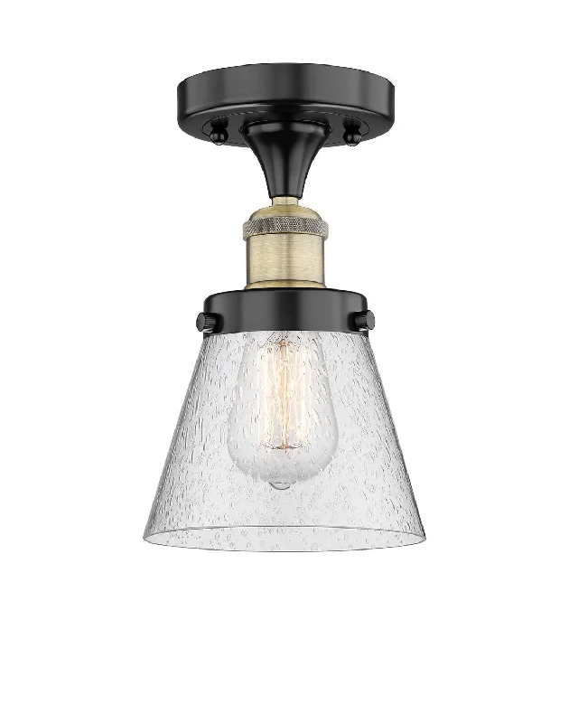 Color - Tunable Industrial Lighting for Special ApplicationsEdison One Light Semi-Flush Mount Color - Tunable Industrial Lighting for Special ApplicationsEdison One Light Semi-Flush Mount