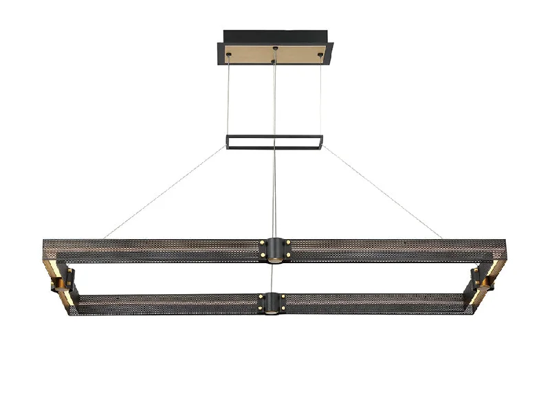 Low - voltage track lighting for safetyEurofase 37060-015 Admiral 42.5" Rectangular LED Filigree Metalwork Chandelier Low - voltage track lighting for safetyEurofase 37060-015 Admiral 42.5" Rectangular LED Filigree Metalwork Chandelier
