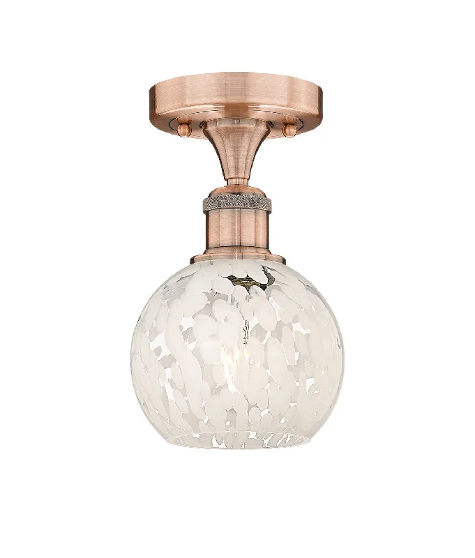 Industrial Lighting for Furniture FactoriesEdison LED Semi-Flush Mount
