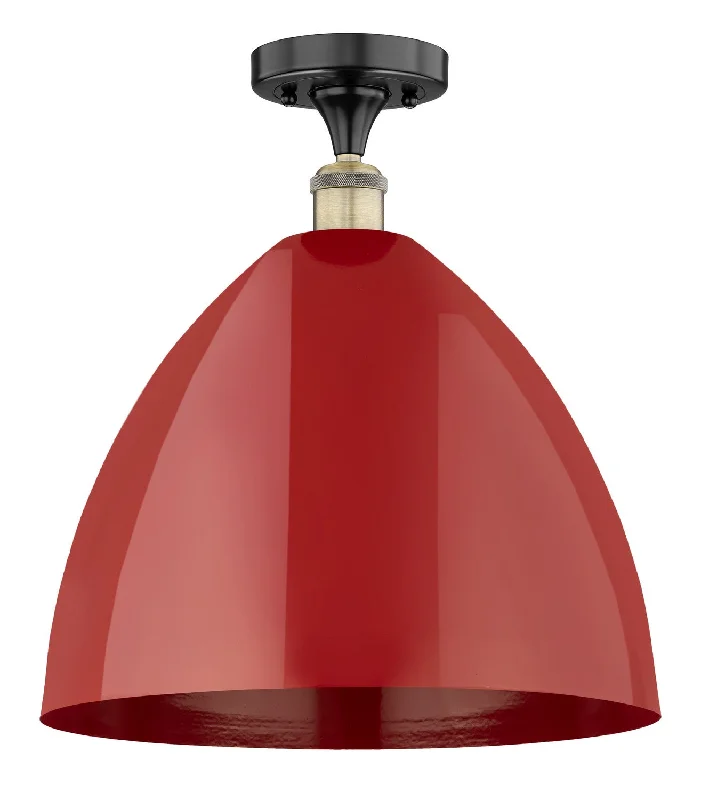 Dust - Resistant Industrial Lighting for Dirty WorkspacesEdison One Light Semi-Flush Mount Dust - Resistant Industrial Lighting for Dirty WorkspacesEdison One Light Semi-Flush Mount