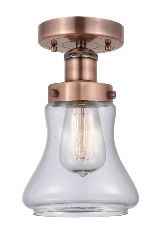 Industrial Lighting for Chemical PlantsEdison One Light Semi-Flush Mount