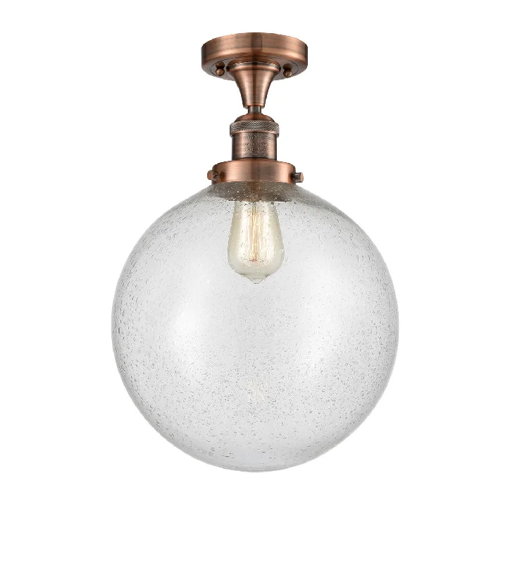 Durable Industrial Lighting for Harsh EnvironmentsFranklin Restoration One Light Semi-Flush Mount Durable Industrial Lighting for Harsh EnvironmentsFranklin Restoration One Light Semi-Flush Mount
