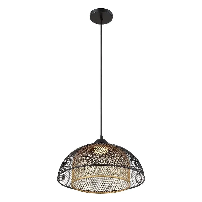 Track lighting with a decorative track designKenmore LED Half Dome Pendant