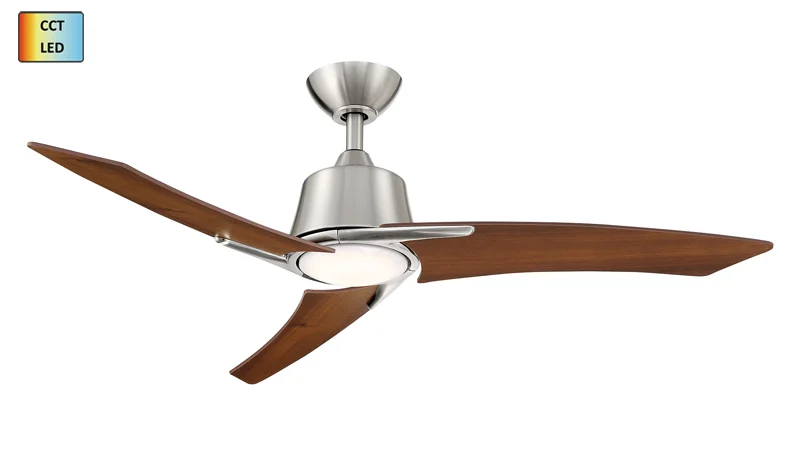 Track lighting with a long - lasting lifespanWind River WR2009Nwal McKenzie 48" Ceiling Fan with CCT LED Light in Nickel Track lighting with a long - lasting lifespanWind River WR2009Nwal McKenzie 48" Ceiling Fan with CCT LED Light in Nickel