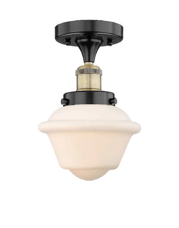 Energy - Efficient Industrial Lighting for Cost - SavingsEdison One Light Semi-Flush Mount Energy - Efficient Industrial Lighting for Cost - SavingsEdison One Light Semi-Flush Mount