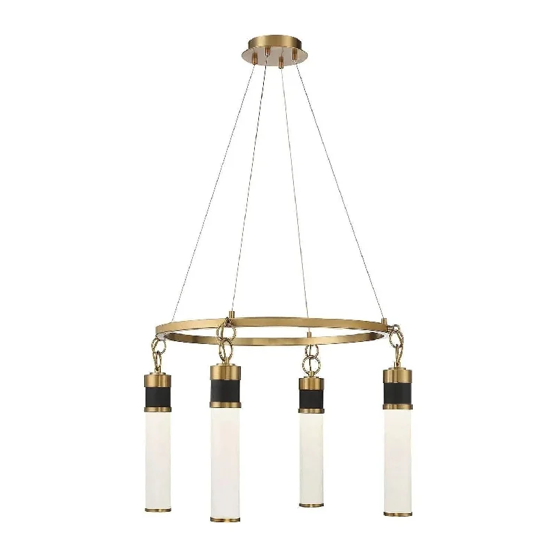 Track lighting with clear glass shadesAbel LED Chandelier