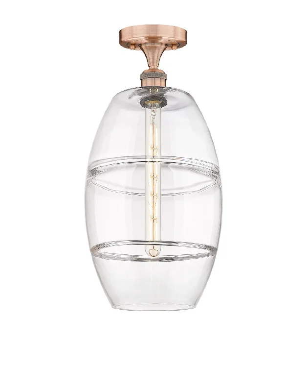 Waterproof Industrial Lighting for Wet AreasEdison One Light Semi-Flush Mount