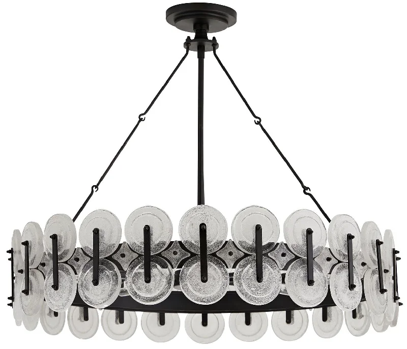 White track lighting for a clean lookRondelle Chandelier