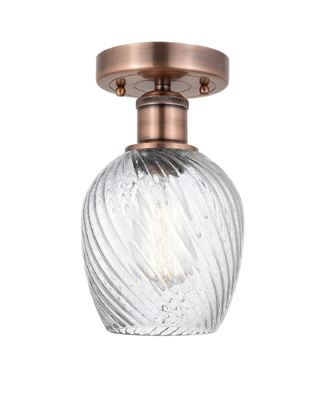 Dust - Resistant Industrial Lighting for Dirty WorkspacesEdison One Light Flush Mount Dust - Resistant Industrial Lighting for Dirty WorkspacesEdison One Light Flush Mount