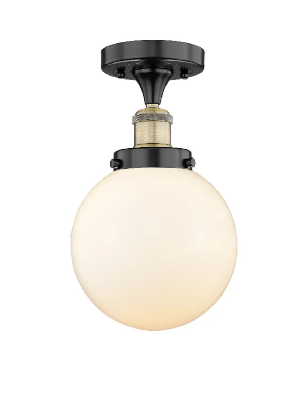 Industrial Lighting for Pharmaceutical ManufacturingEdison One Light Semi-Flush Mount Industrial Lighting for Pharmaceutical ManufacturingEdison One Light Semi-Flush Mount