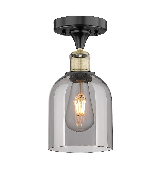 Industrial Lighting for Chemical PlantsEdison One Light Semi-Flush Mount