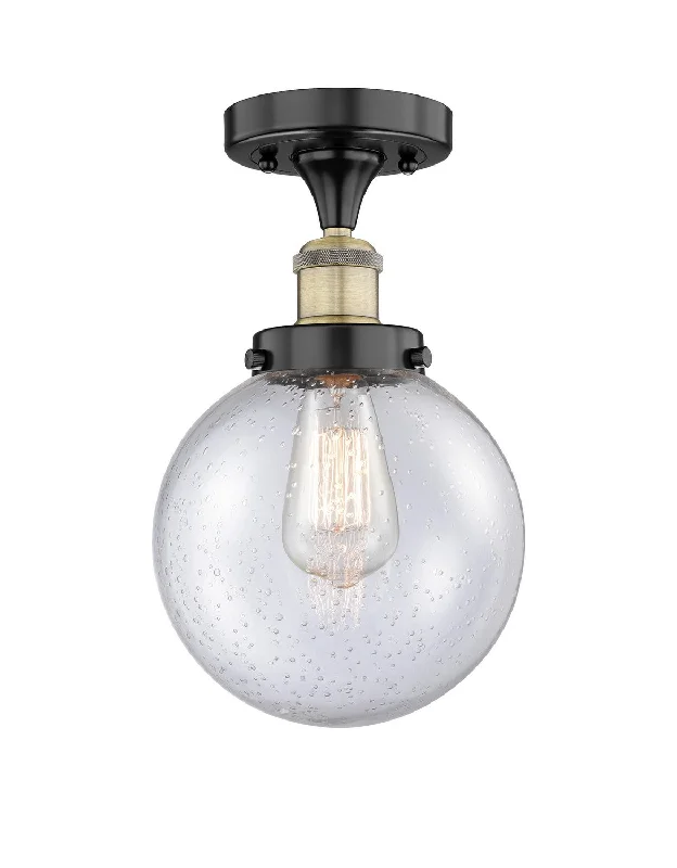 Adjustable Industrial Lighting for Flexible IlluminationEdison One Light Semi-Flush Mount Adjustable Industrial Lighting for Flexible IlluminationEdison One Light Semi-Flush Mount