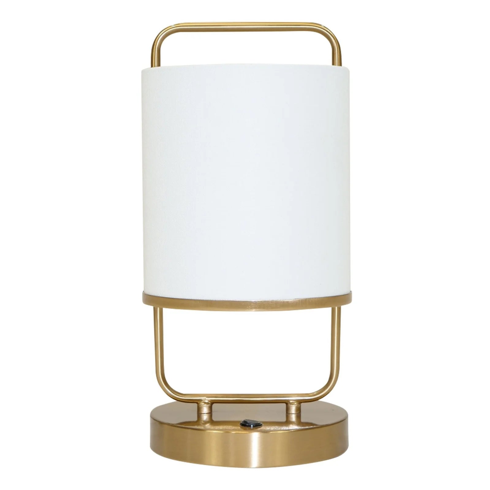 Track lighting for creating a moody atmosphereAdura Lamp - Brass & White Finish