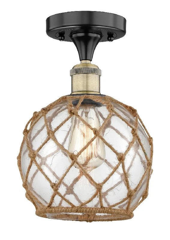 Durable Industrial Lighting for Harsh EnvironmentsEdison One Light Semi-Flush Mount Durable Industrial Lighting for Harsh EnvironmentsEdison One Light Semi-Flush Mount
