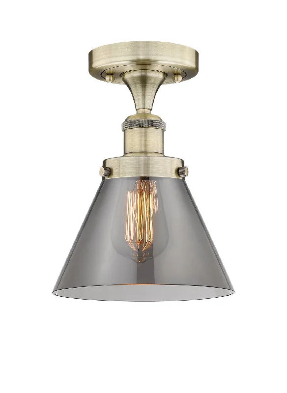 High - Bay LED Industrial Lighting for WarehousesEdison One Light Semi-Flush Mount High - Bay LED Industrial Lighting for WarehousesEdison One Light Semi-Flush Mount