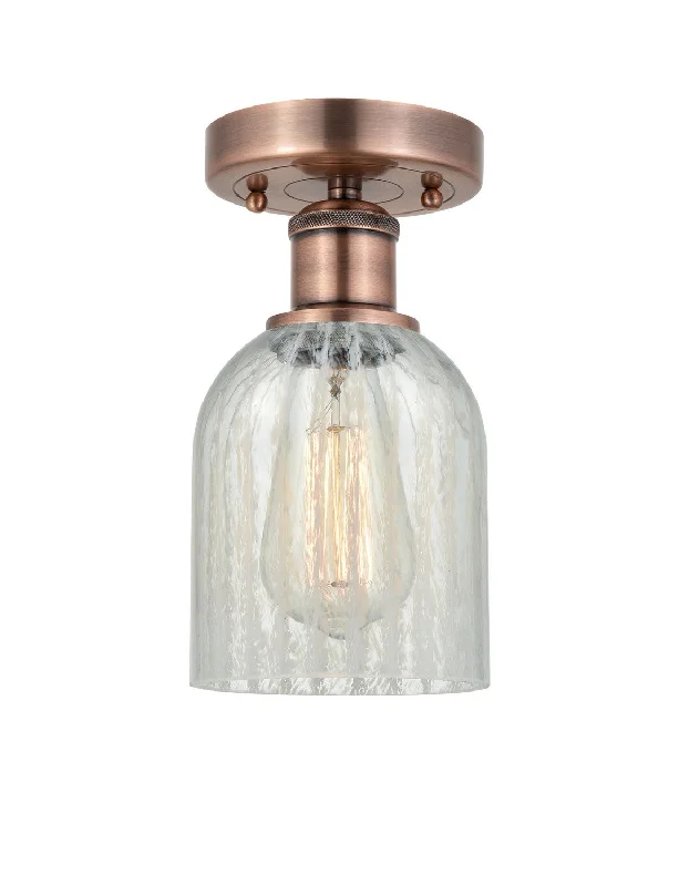 Industrial Lighting for Woodworking FactoriesEdison One Light Flush Mount