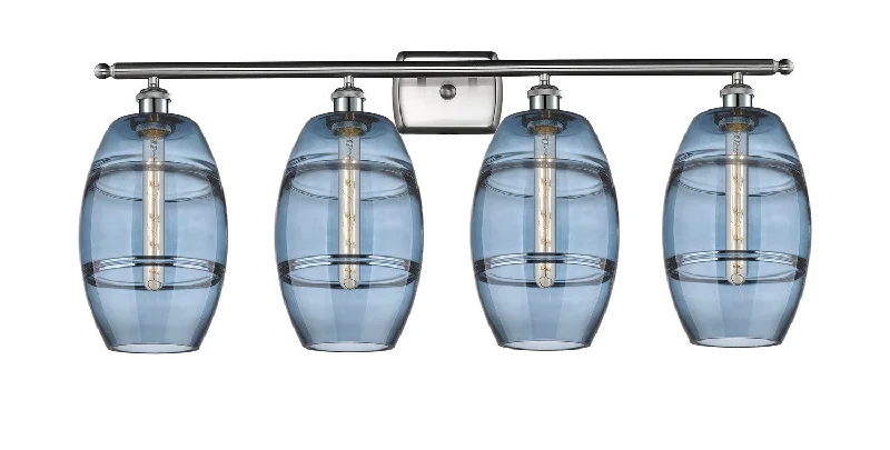 Industrial Wall - Mounted Lighting for Workshop WallsBallston Four Light Bath Vanity Industrial Wall - Mounted Lighting for Workshop WallsBallston Four Light Bath Vanity