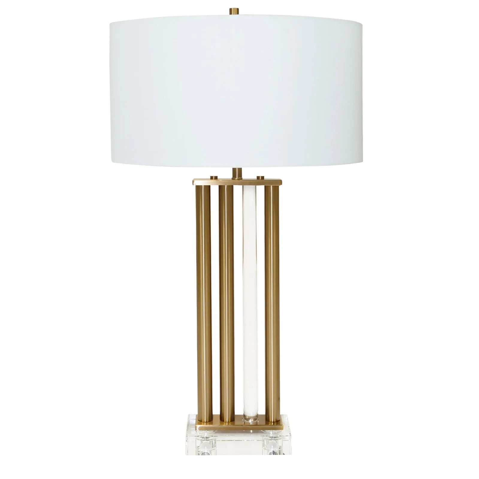 Commercial - grade track lighting for storesOsburn Table Lamp - Brass/Silver & Crystal Finish