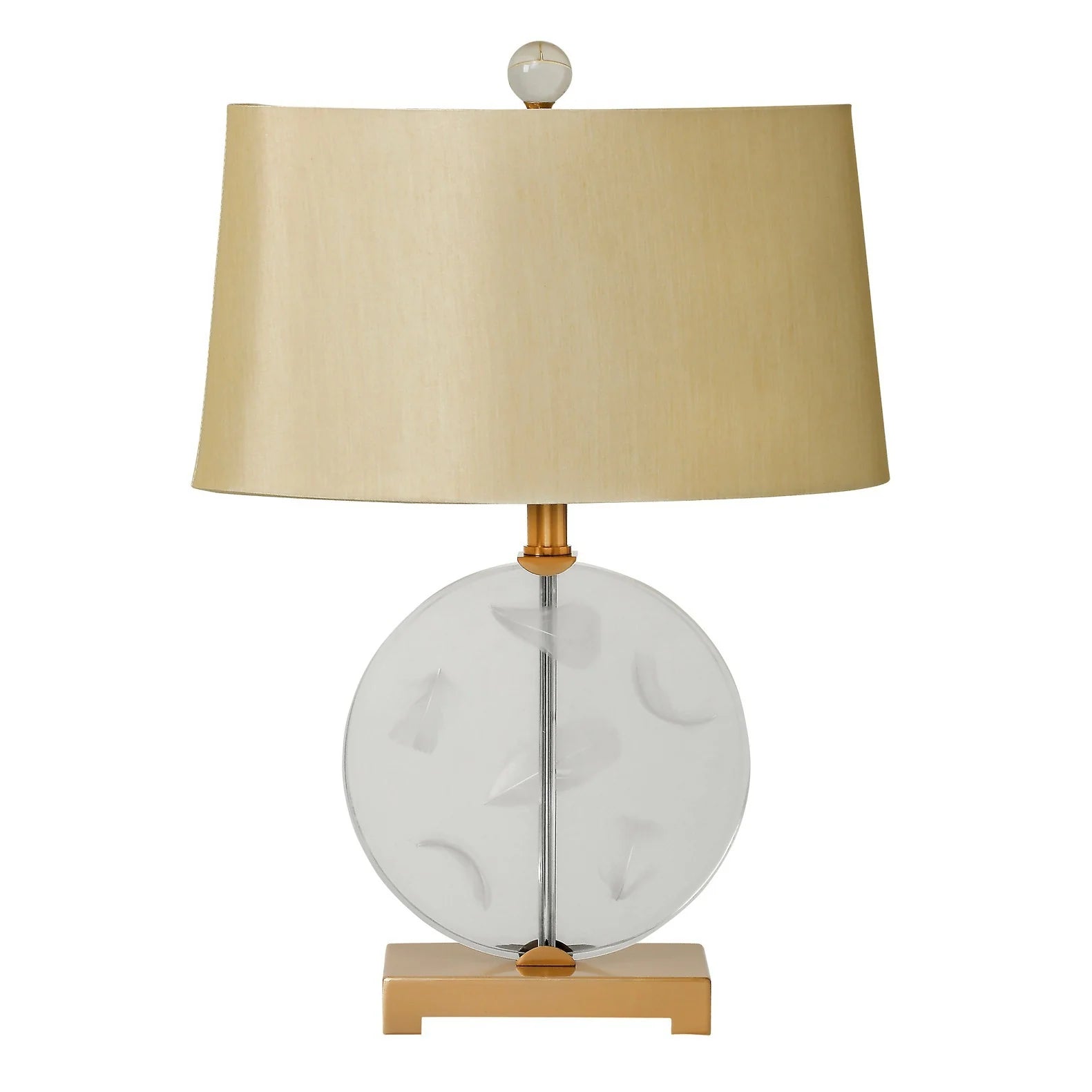 Track lighting with a sleek profileElla Lamp - Clear Round Base with White Feathers Finish Track lighting with a sleek profileElla Lamp - Clear Round Base with White Feathers Finish