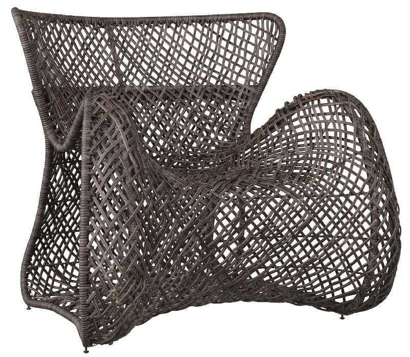 Track lighting with swivel heads for precise aimingSojourner Lounge Chair