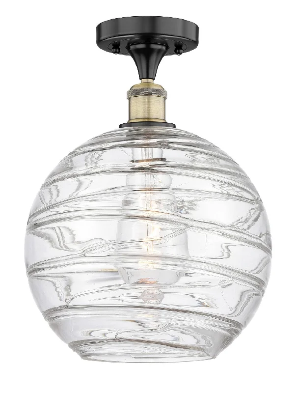 Industrial Wall - Mounted Lighting for Workshop WallsEdison One Light Semi-Flush Mount Industrial Wall - Mounted Lighting for Workshop WallsEdison One Light Semi-Flush Mount