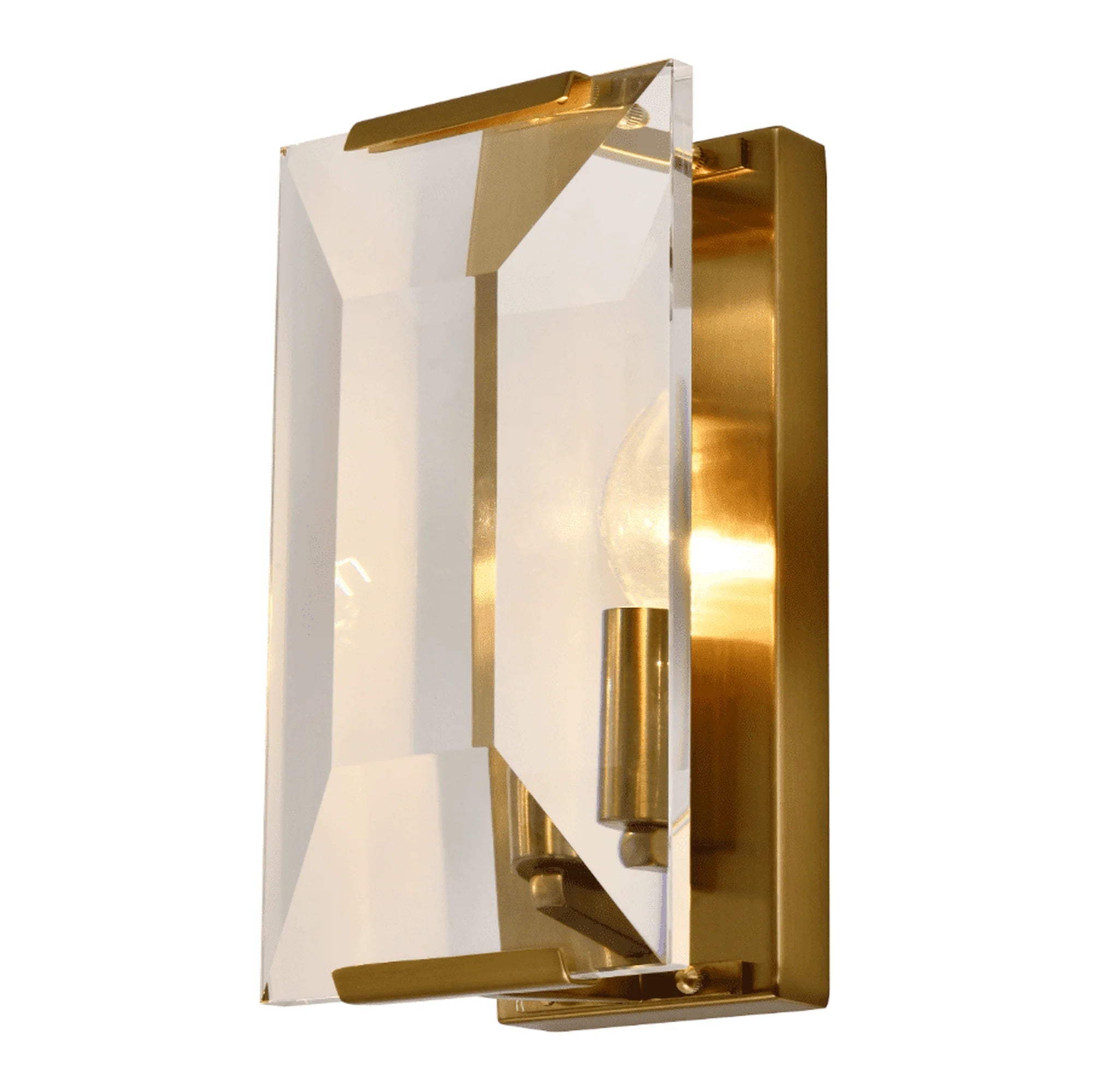 Track lighting for replacing old fluorescent fixturesmetal wall lamps with a matte black finish for a sleek and modern lookEton Wall Light Single - Crystal & Brass Finish Track lighting for replacing old fluorescent fixturesmetal wall lamps with a matte black finish for a sleek and modern lookEton Wall Light Single - Crystal & Brass Finish