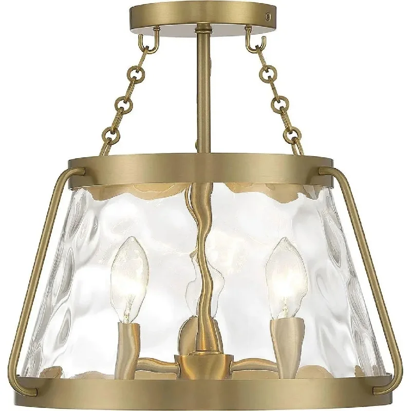 Track lighting for high - ceiling spacesCrawford Semi-Flush Mount