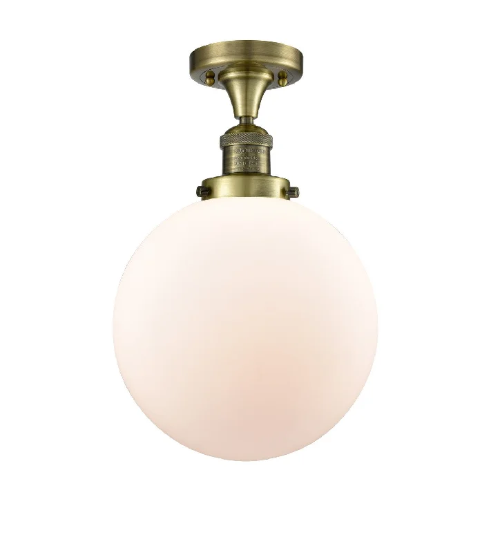 Industrial Ceiling - Mounted Lighting for Assembly PlantsFranklin Restoration One Light Semi-Flush Mount