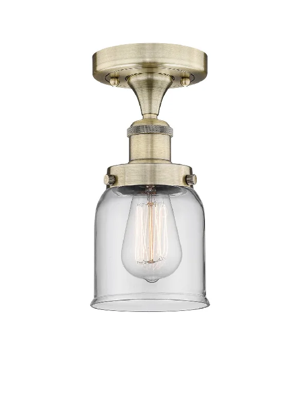 Industrial Lighting with High CRI (Color Rendering Index) for True Color PerceptionEdison One Light Semi-Flush Mount Industrial Lighting with High CRI (Color Rendering Index) for True Color PerceptionEdison One Light Semi-Flush Mount