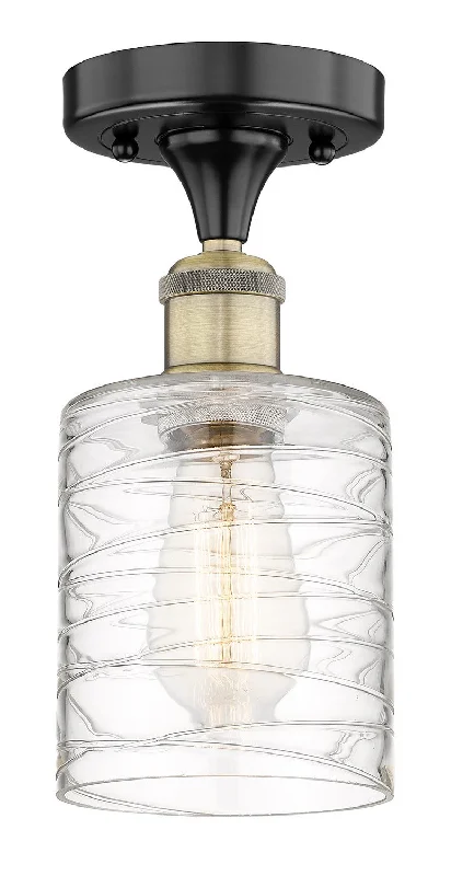 Industrial Lighting for Automotive Manufacturing PlantsEdison One Light Semi-Flush Mount Industrial Lighting for Automotive Manufacturing PlantsEdison One Light Semi-Flush Mount