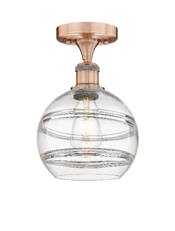 Industrial Lighting for Electronics ManufacturingEdison One Light Semi-Flush Mount Industrial Lighting for Electronics ManufacturingEdison One Light Semi-Flush Mount