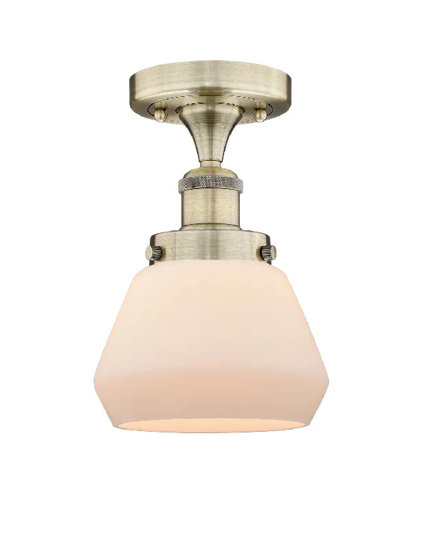 Energy - Efficient Industrial Lighting for Cost - SavingsEdison One Light Semi-Flush Mount Energy - Efficient Industrial Lighting for Cost - SavingsEdison One Light Semi-Flush Mount
