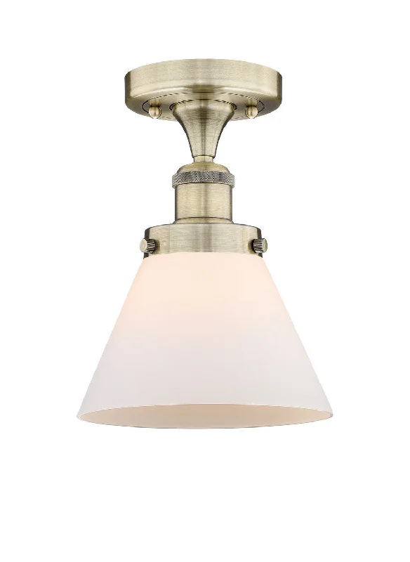 Industrial Lighting for Electronics ManufacturingEdison One Light Semi-Flush Mount Industrial Lighting for Electronics ManufacturingEdison One Light Semi-Flush Mount