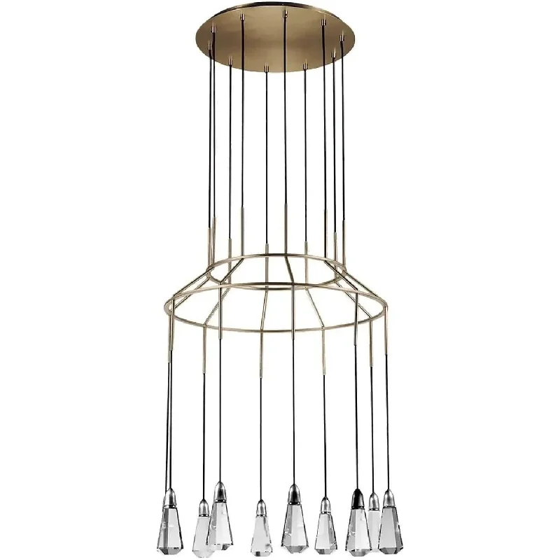 Track lighting with a minimalist track design10 Carat LED Chandelier