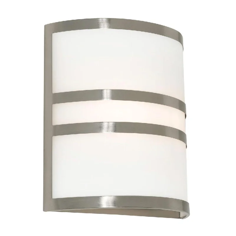 Dimmable Industrial Lighting for Ambiance ControlPlaza 11 in. 2 Lights Wall Light Brushed Nickel Finish Dimmable Industrial Lighting for Ambiance ControlPlaza 11 in. 2 Lights Wall Light Brushed Nickel Finish