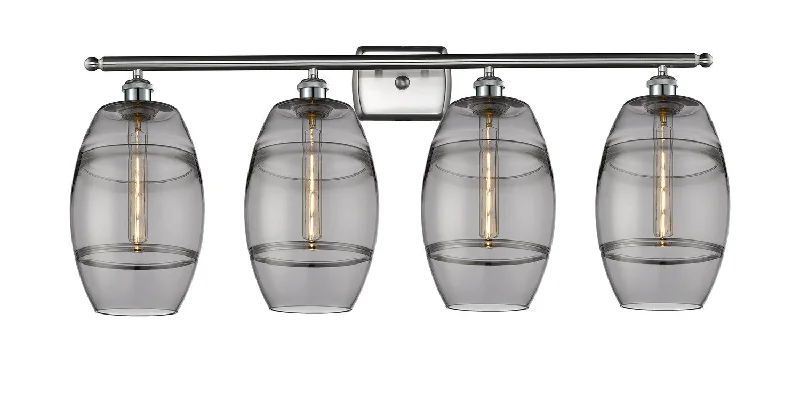 Industrial Lighting for Woodworking FactoriesBallston Four Light Bath Vanity