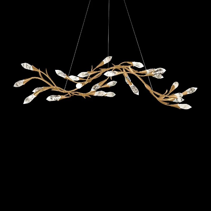 Track lighting for small apartmentsSecret Garden 56" LED Linear Chandelier