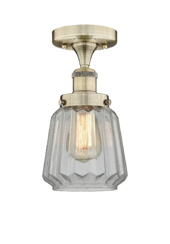 Shock - Resistant Industrial Lighting for Vibrating Machinery AreasEdison One Light Semi-Flush Mount Shock - Resistant Industrial Lighting for Vibrating Machinery AreasEdison One Light Semi-Flush Mount