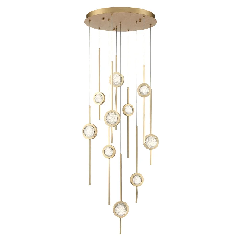 Smart track lighting with voice controlEurofase 39464-026 BARLETTA 24" Round 10 Light LED Chandelier Brass Smart track lighting with voice controlEurofase 39464-026 BARLETTA 24" Round 10 Light LED Chandelier Brass