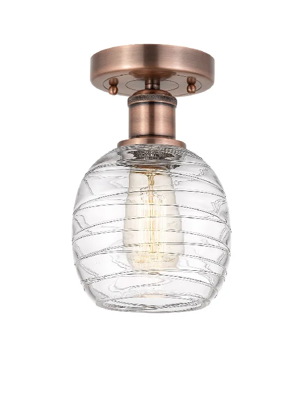 High - Bay LED Industrial Lighting for WarehousesEdison One Light Semi-Flush Mount