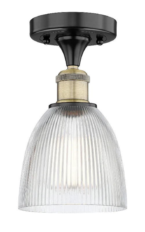 Industrial Lighting for Electronics ManufacturingEdison One Light Flush Mount