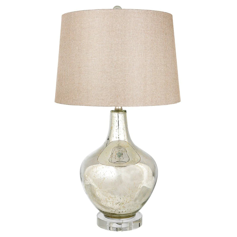 Track lighting with a decorative track designNeomi Lamp Set of 2 - Silver Crushed Mercury Glass & Beige Finish Track lighting with a decorative track designNeomi Lamp Set of 2 - Silver Crushed Mercury Glass & Beige Finish