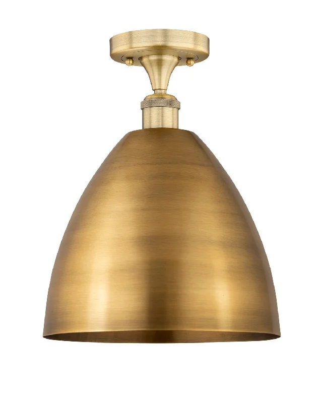 Industrial Emergency Lighting for Safety in FactoriesEdison One Light Semi-Flush Mount Industrial Emergency Lighting for Safety in FactoriesEdison One Light Semi-Flush Mount