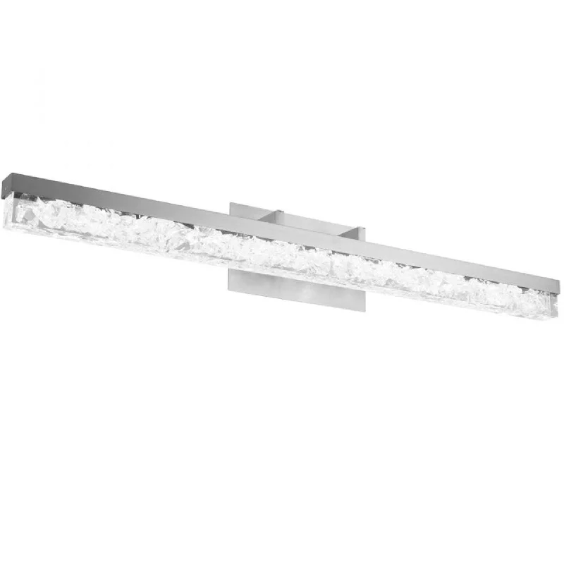 Industrial Lighting for Chemical PlantsMinx 39 in. LED Bath Bar Nickel finish