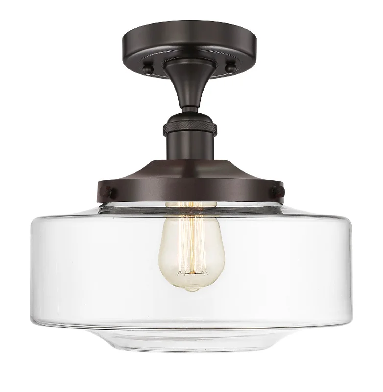 Waterproof Industrial Lighting for Wet AreasFranklin Restoration LED Semi-Flush Mount Waterproof Industrial Lighting for Wet AreasFranklin Restoration LED Semi-Flush Mount