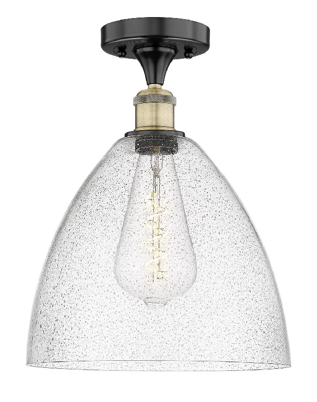 Energy - Efficient Industrial Lighting for Cost - SavingsEdison One Light Semi-Flush Mount Energy - Efficient Industrial Lighting for Cost - SavingsEdison One Light Semi-Flush Mount