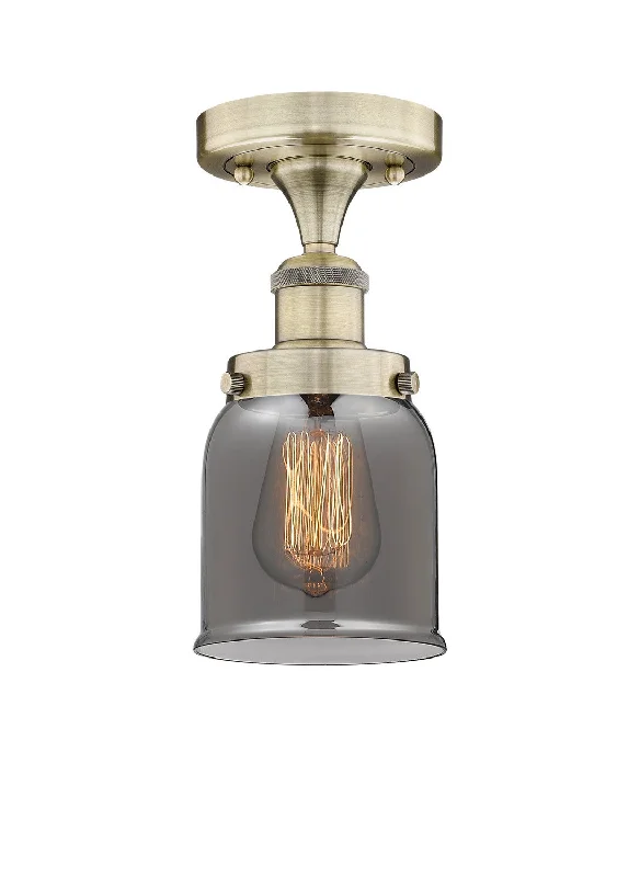 Industrial Lighting for Food Processing FactoriesEdison One Light Semi-Flush Mount Industrial Lighting for Food Processing FactoriesEdison One Light Semi-Flush Mount